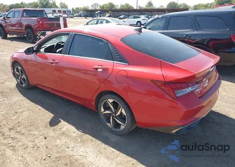 2021 Hyundai Elantra Limited z USA, uszkodzony, nr VIN KMHLP4AG1MU118287